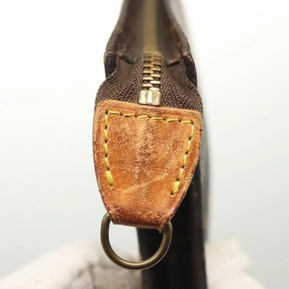 LOUIS VUITTON Monogram Bucket GM Accessory Pouch LV Auth 139629 - Picture 8 of 16